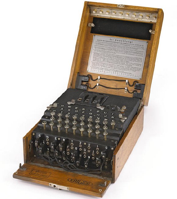 German WWII Enigma Machine