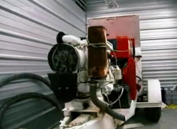 Concrete pump as seen on Auction Hunters.