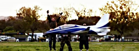 Skymaster Viper Jet RC Model flown on Auction Hunters.