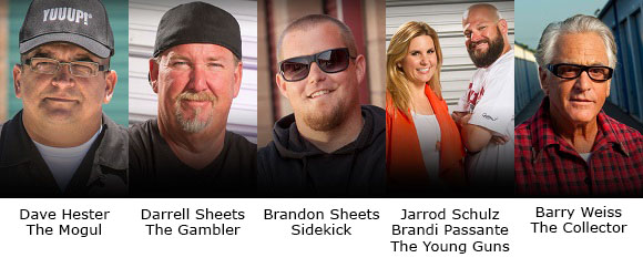 The six original cast members of SWars.