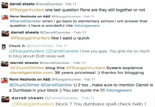 Twitter War between Darrell and Rene end.