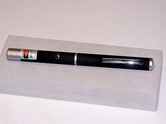 Laser pointer.